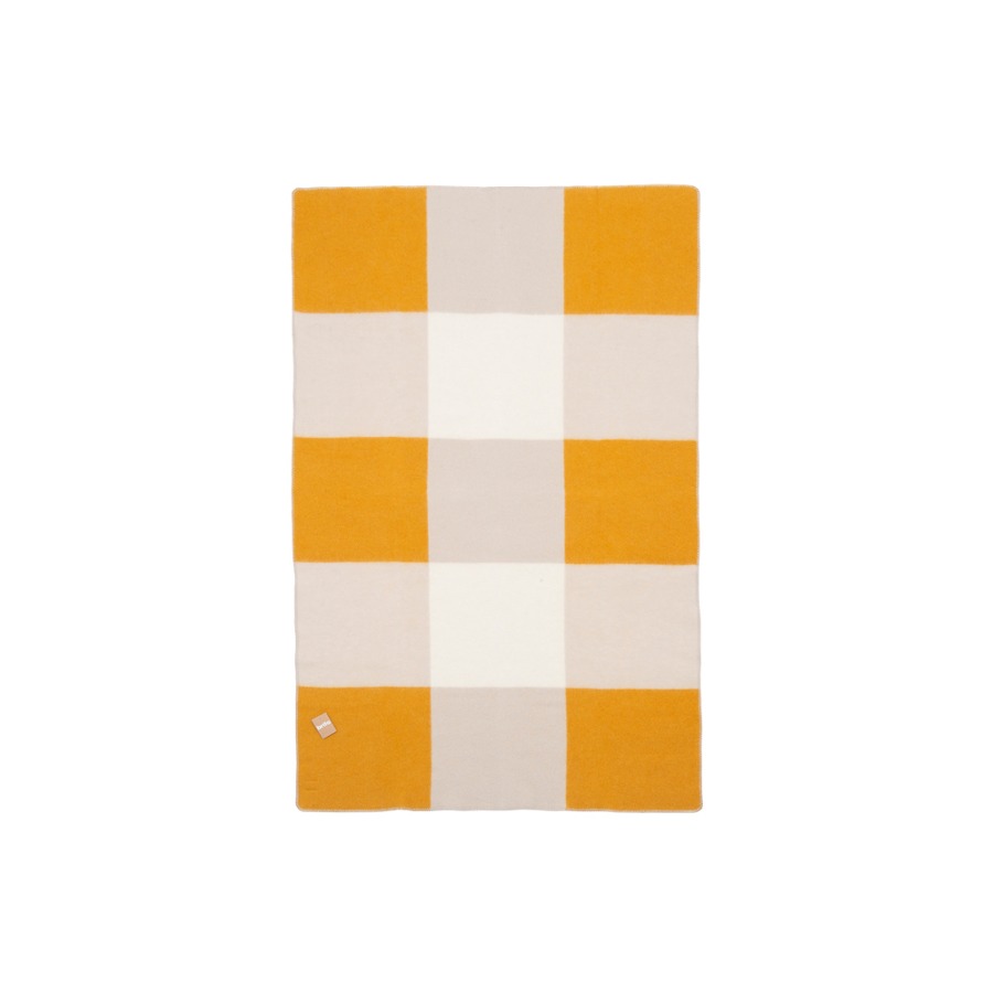 브리타 스웨덴 팝 블랭킷 Pop Blanket Yellow 130 x 200