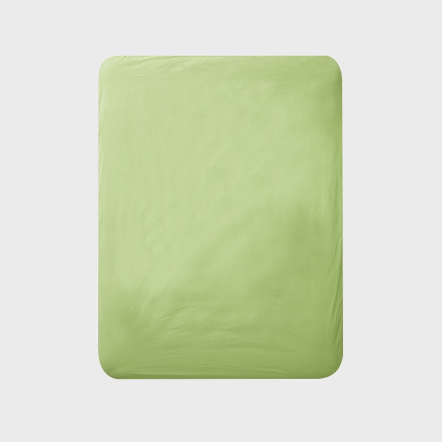 스탠다드 고밀도 60수 면 매트리스 커버 - 그린 (SS/Q/K) Standard mattress cover - green (SS/Q/K)