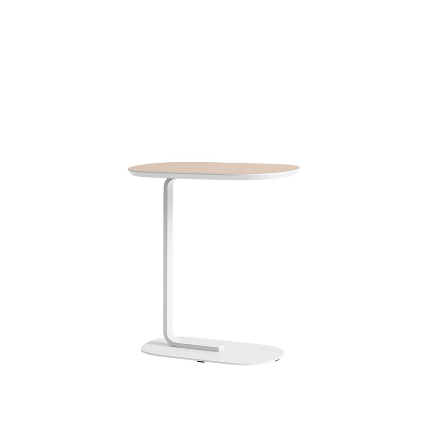무토 릴레이트 사이드 테이블 Relate Side Table 2sizes Off-White/Oak