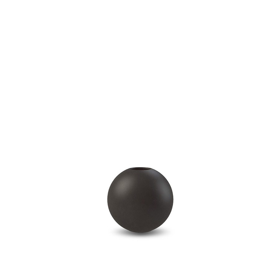 쿠이 디자인 볼 베이스 Ball Vase 2sizes, Black
