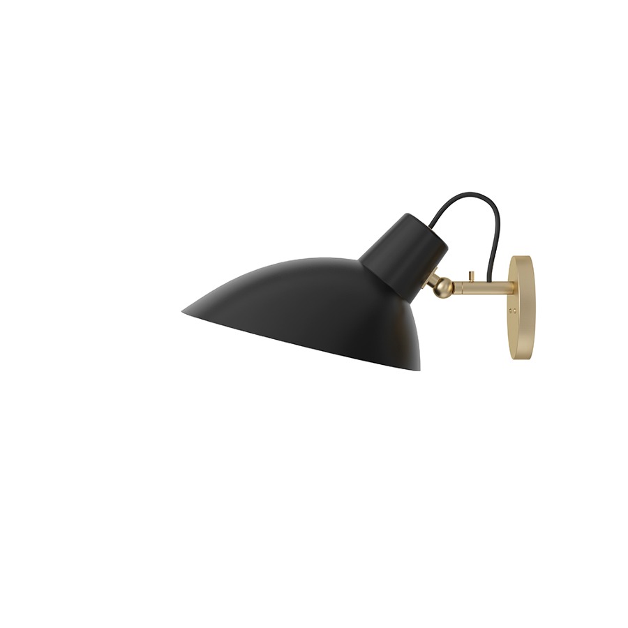 아스텝 신콴타 월 램프 VV Cinquanta Wall Lamp None Switch, Brass/Black