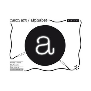 SELETTI Neon Font Alphabet
