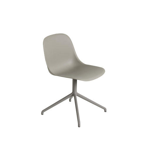 무토 화이버 사이드 체어 스위블 Fiber Side Chair Swivel Base Grey/Grey