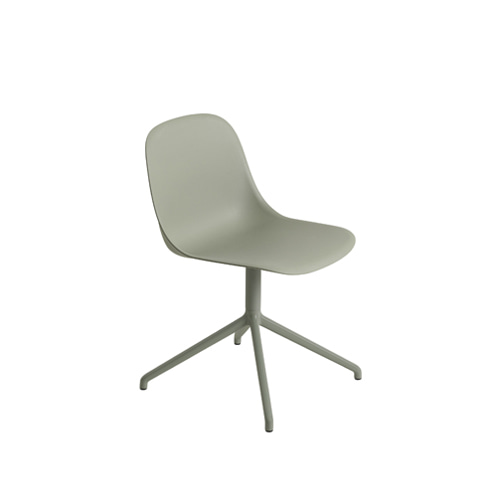 무토 화이버 사이드 체어 스위블 Fiber Side Chair Swivel Base Dusty Green/Dusty Green
