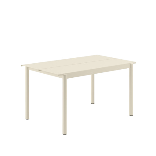 무토 리니어 스틸 테이블Linear Steel Bench Table White 2size