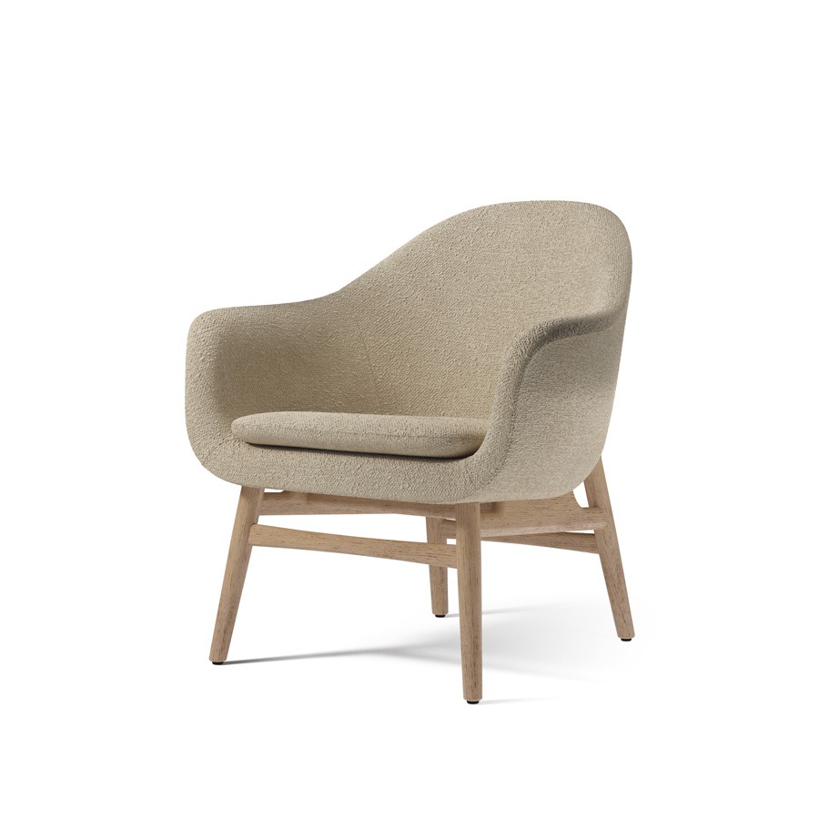 메누 하버 라운지 체어 Harbour Lounge Chair Natural Oak/Bouclé 02
