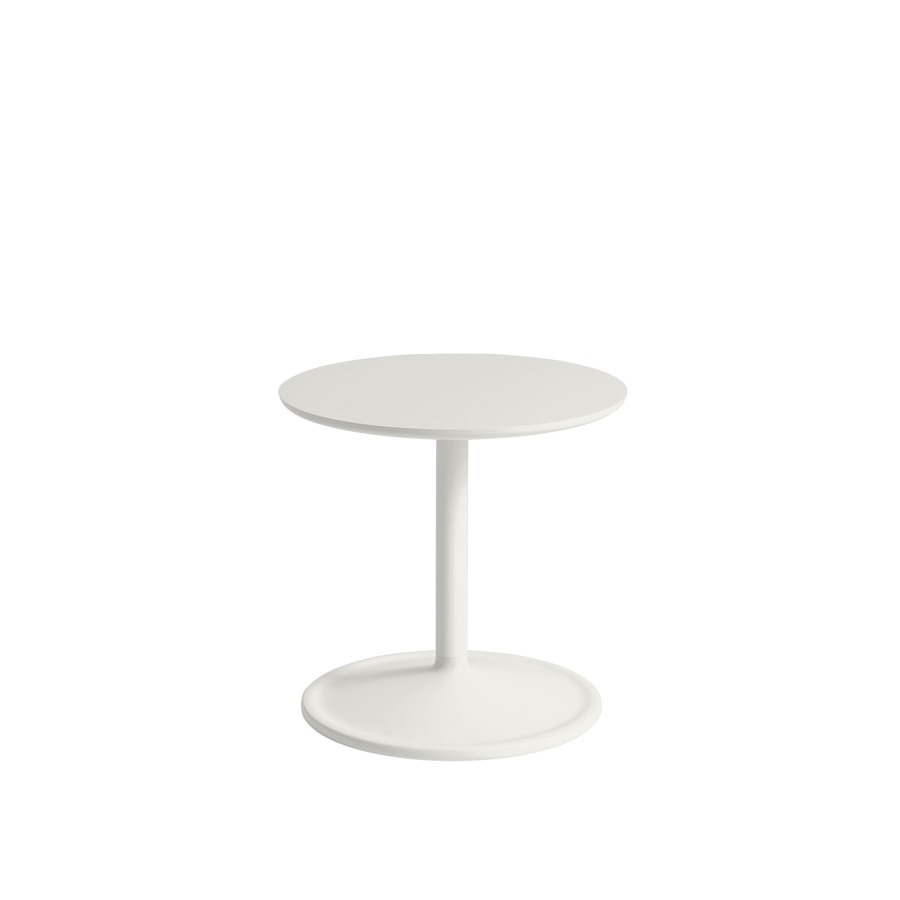 무토 소프트 사이드 테이블 Soft Side Table Round Off White Linoleum/Off White2 Size