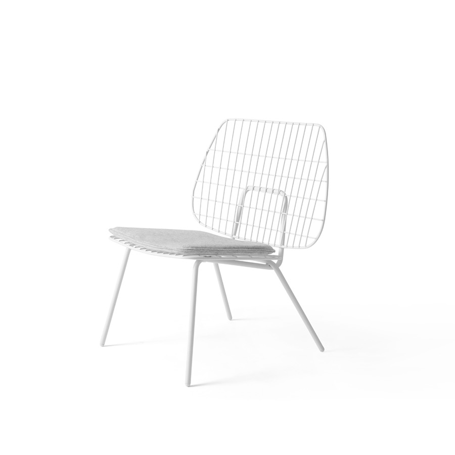 메누 WM스트링 라운지 체어WM String Lounge Chair White