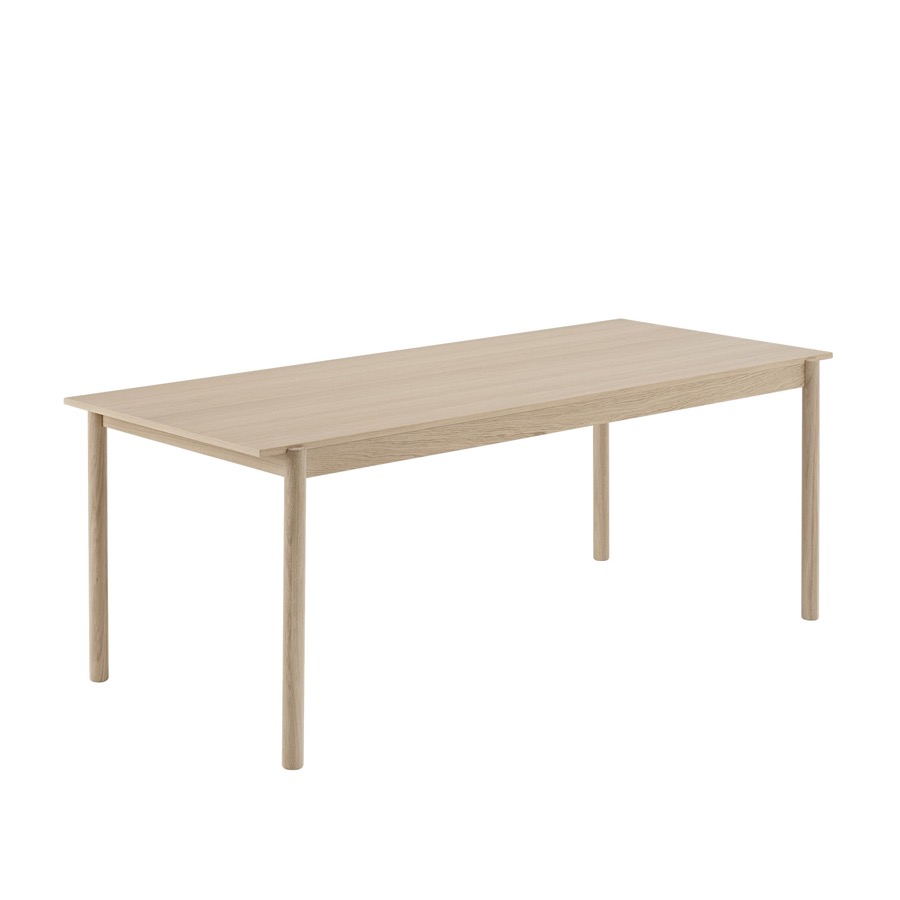 무토 리니어 우드 테이블 Linear Wood Table  200 x 90 Oak