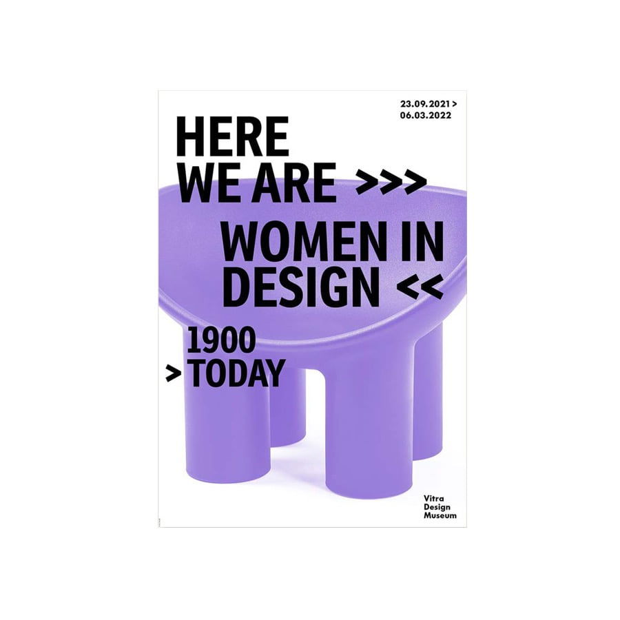 비트라 디자인 뮤지엄 Women in Design 59.4 x 84.1 cm (액자 포함)