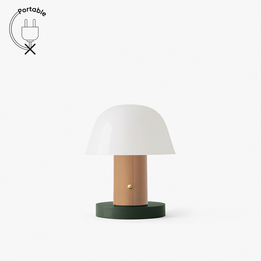 앤트레디션 세타고 Setago Table Lamp Nude &amp; Forest