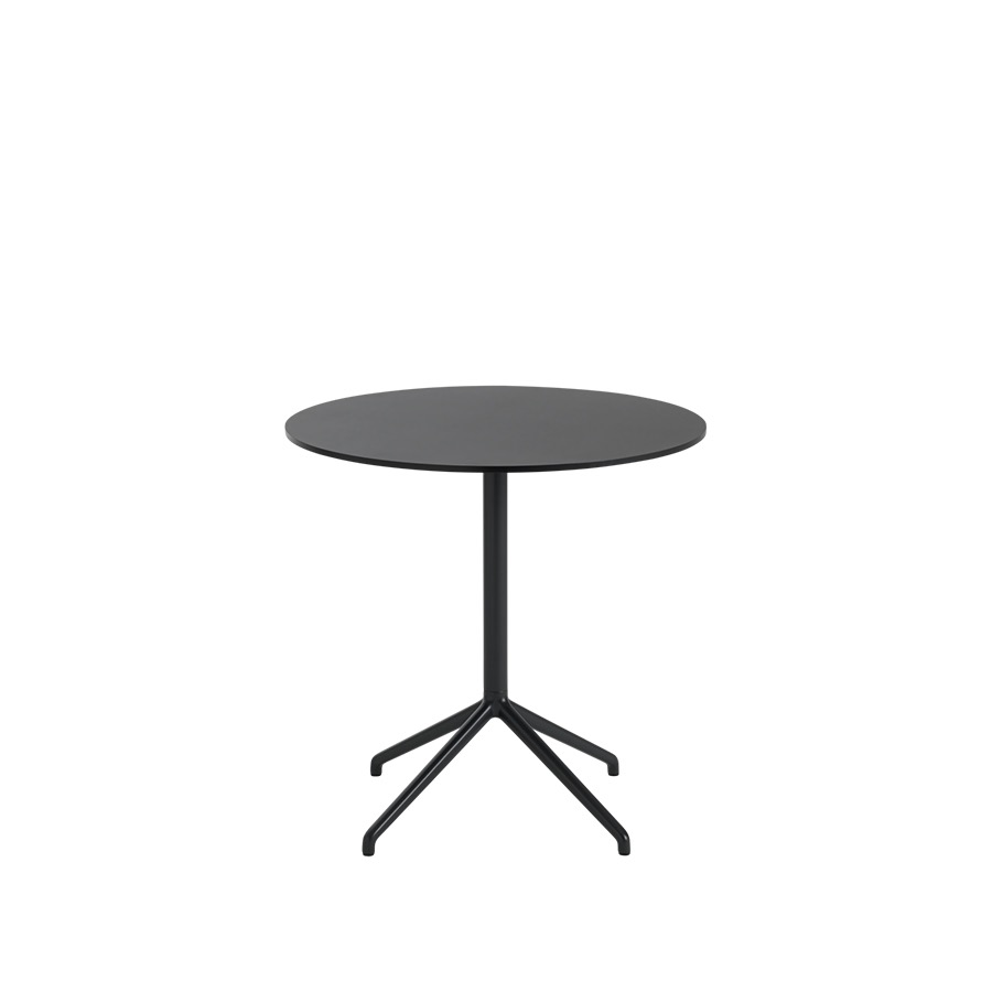 무토 스틸 카페 테이블Still Cafe Table H73 Black 2size