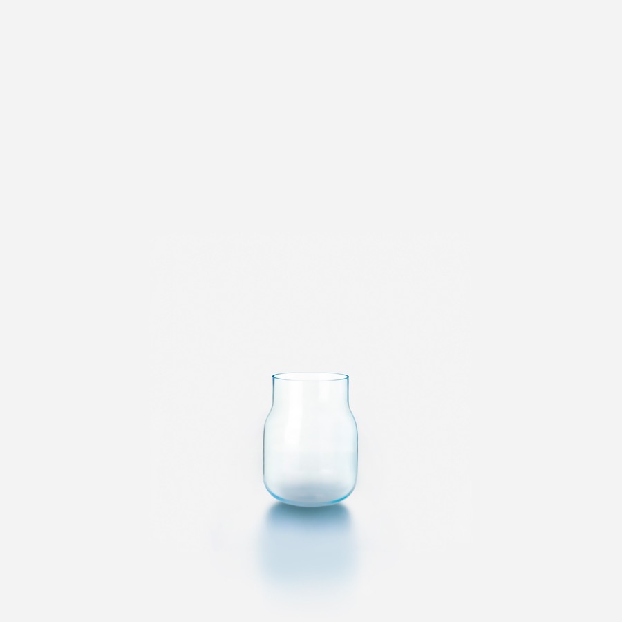데헴 베이스 미니 Vase Mini Opalescent Blue