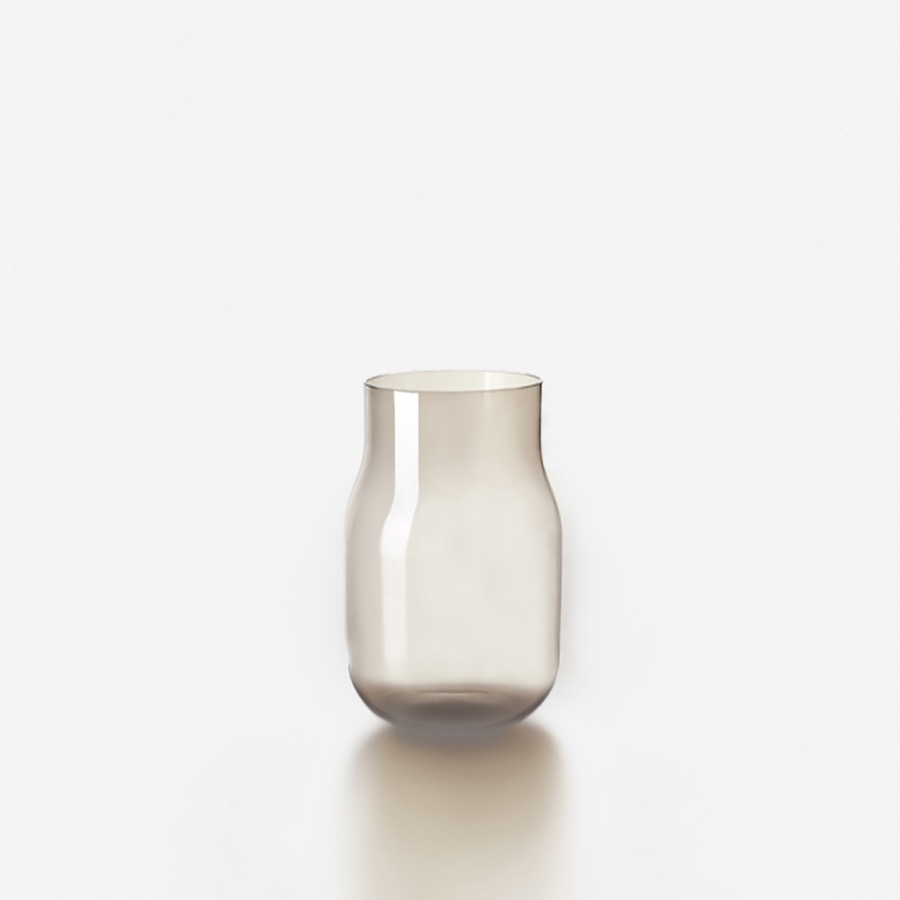 데헴 베이스 미듐 Vase Medium Smoke Grey