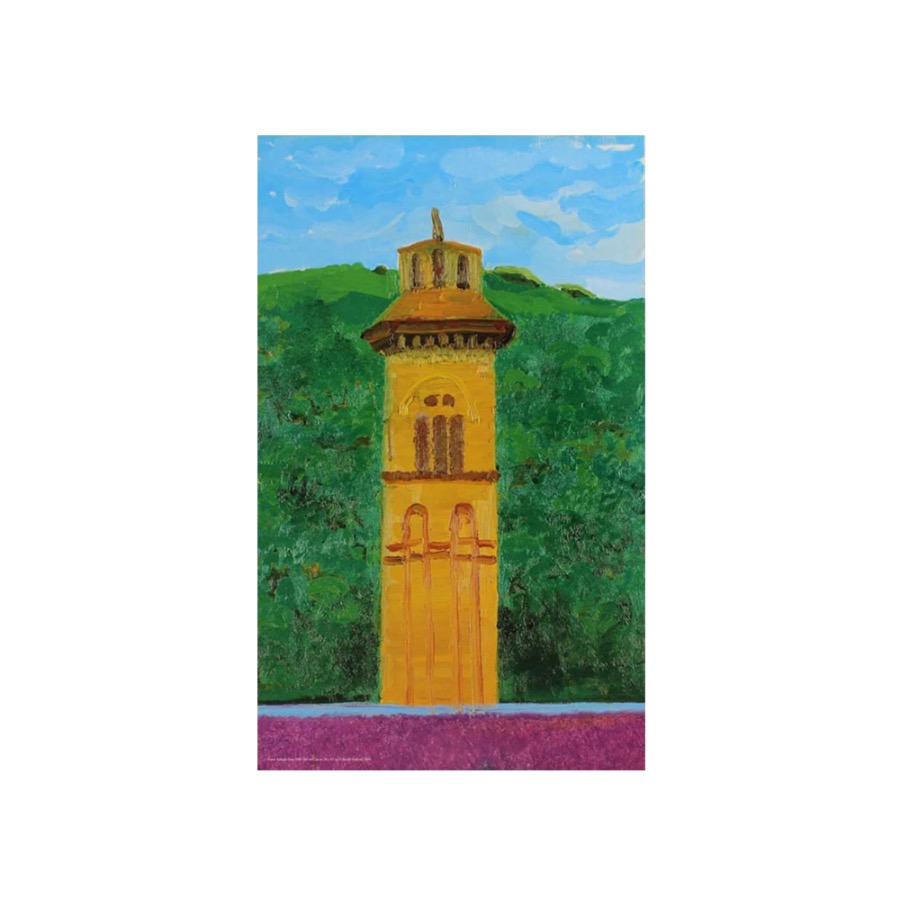 데이비드 호크니 Tower, Saltaire 41.5 x 67.5 (액자 포함)