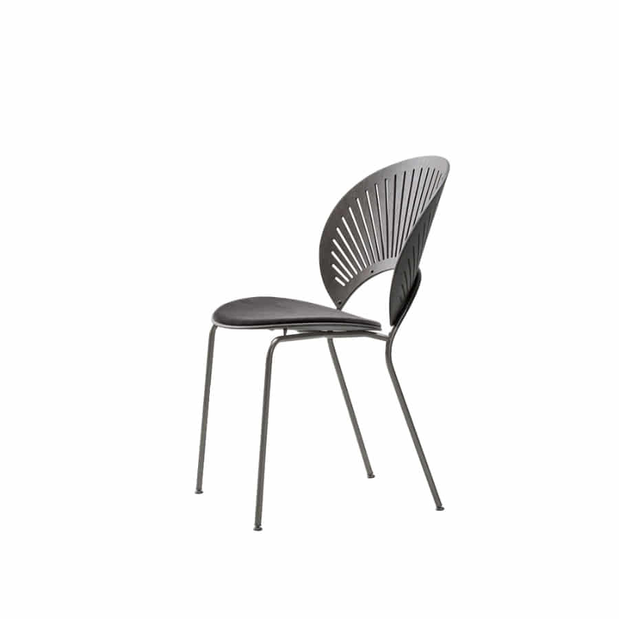 프레데리시아 트리니다드 체어 Trinidad Chair, Seat Upholstered Flint / Grey Oak / Leather Vice 11