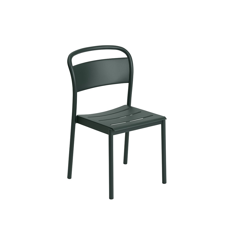 무토 리니어 스틸 체어 Linear Steel Chair Dark Green