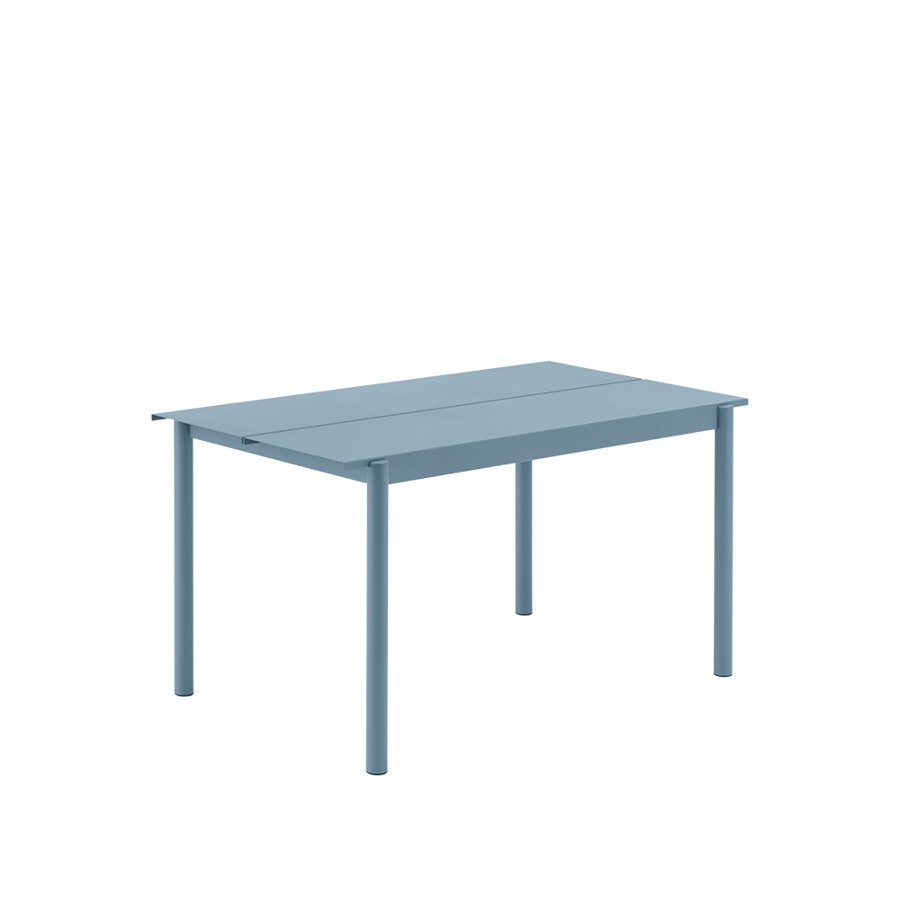 무토 리니어 스틸 테이블 Linear Steel Table 3sizes Pale Blue