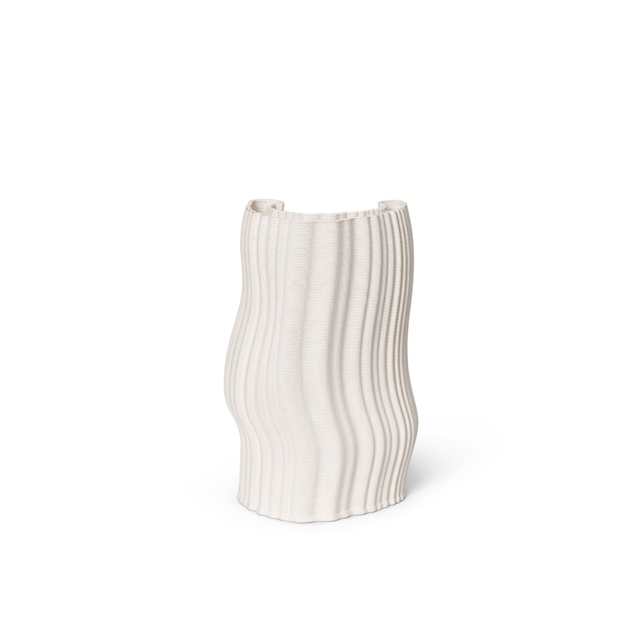 펌리빙 모아레 베이스 Moire Vase Off-white
