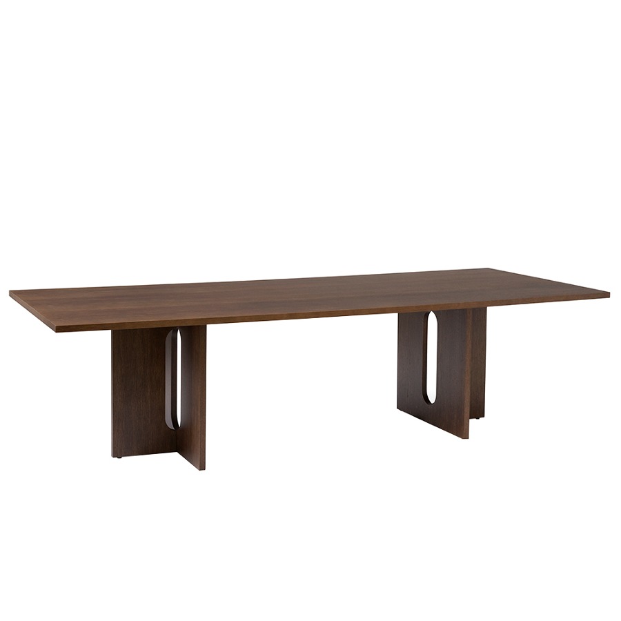 오도 코펜하겐 엔드로진 다이닝 테이블 Androgyne Dining Table Rectangular 278x109 Dark Stained Oak