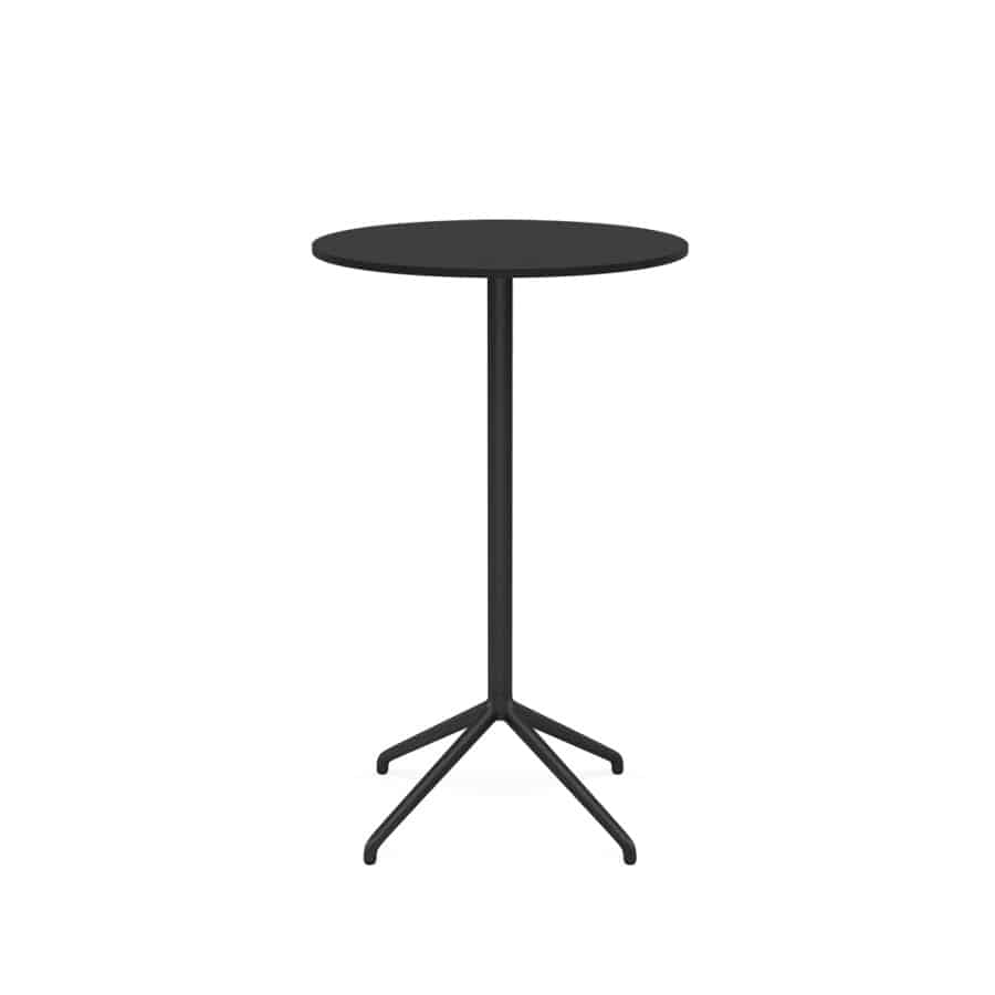 무토 스틸 카페 테이블 Still Cafe Table H105 2sizes Black