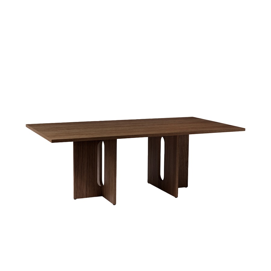 오도 코펜하겐 엔드로진 다이닝 테이블 Androgyne Dining Table Rectangular 210x109 Dark Stained Oak