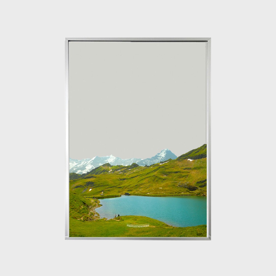 스위스 마운틴 레이크 거울 Swiss mountain lake mirror