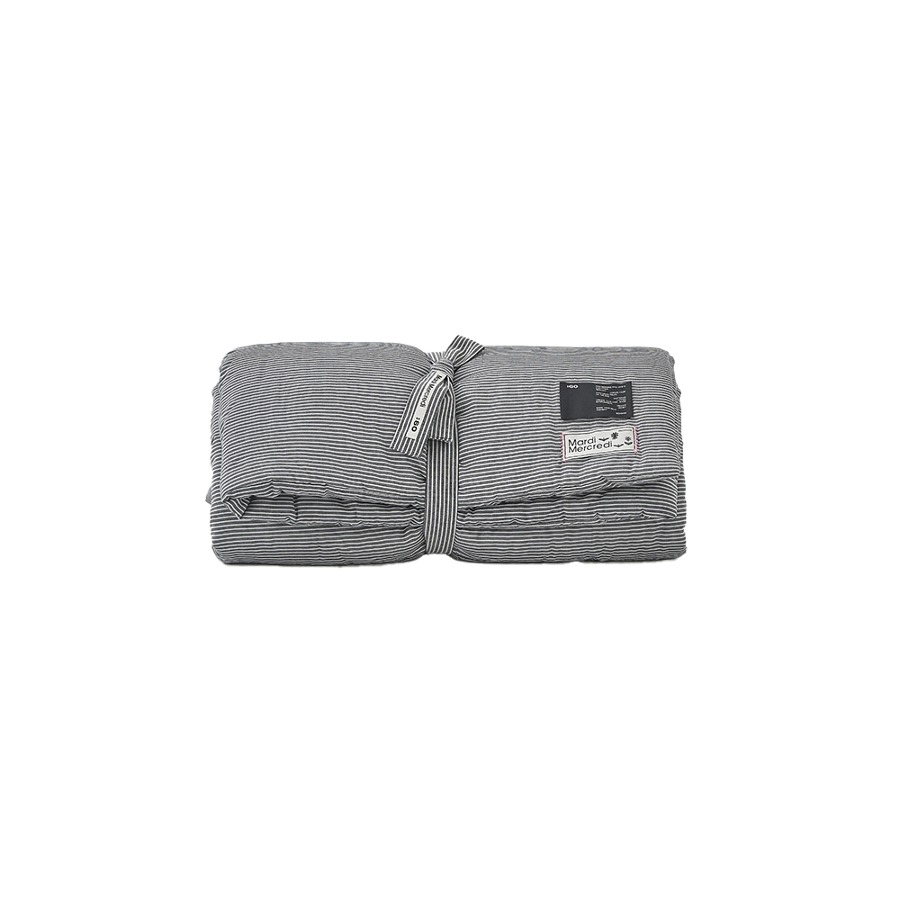 [60S x MARDI] 블랭킷 Blanket Pebble Grey Stripe