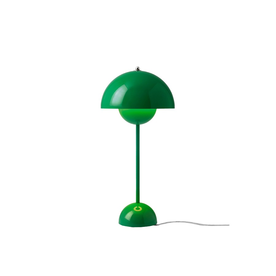 앤트레디션 플라워팟 VP3 테이블 램프 Flowerpot VP3 Table Lamp Signal Green