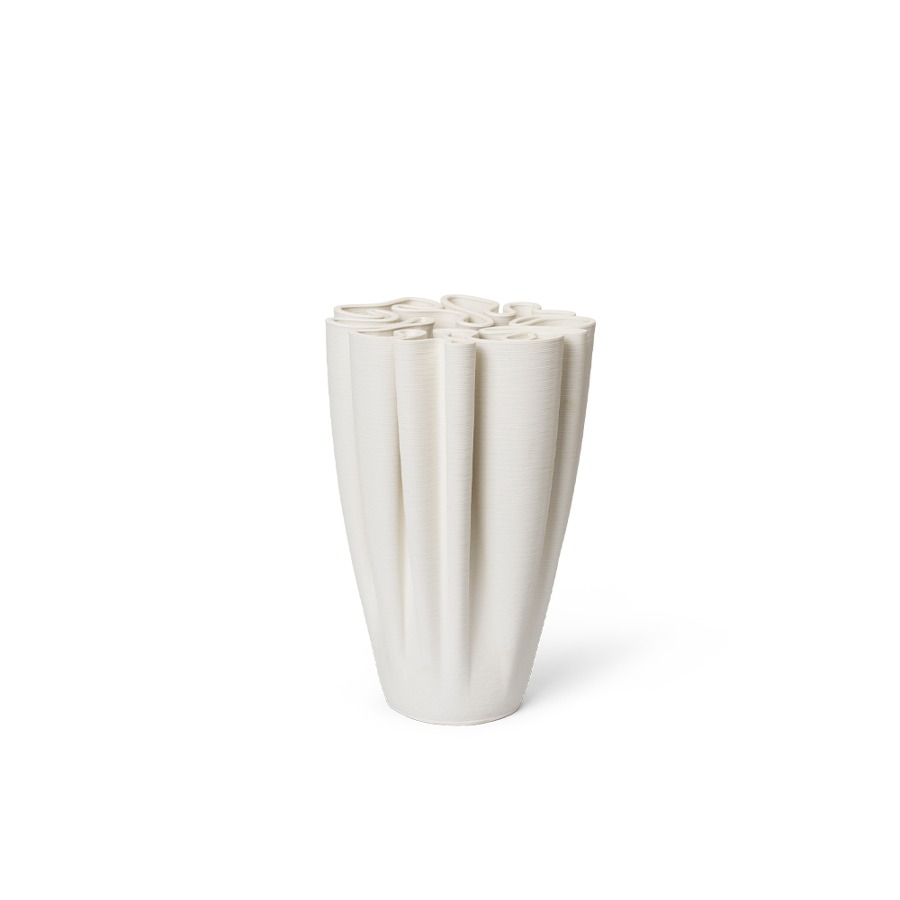 펌리빙 데달리 베이스 Dedali Vase Off-white