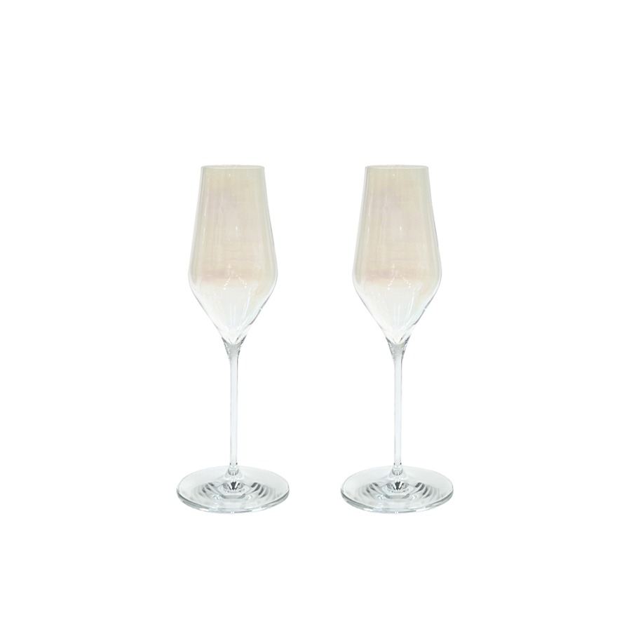플라워베리 블랑 와인 글라스 Blanc Wine Glass Small Aurora Pearl